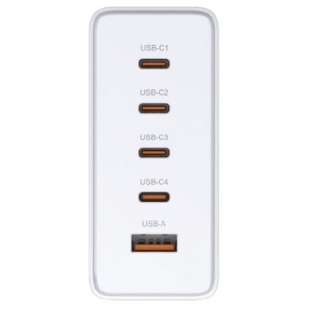 D-Link DCF-241 Cargador de Sobremesa 4xUSB Tipo-C 1xUSB 240W Carga Rápida
