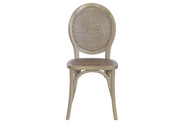 DKD Home Decor Silla Balines 42 x 95 x 44 cm (2 Unidades) Ratan Olmo