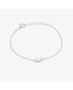Radiant Pulsera Baguette Silver BASICS Gris
