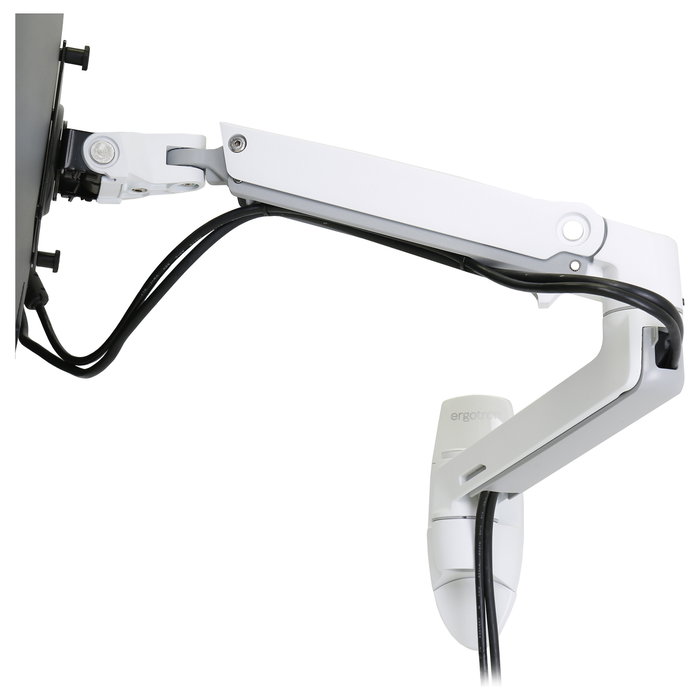 Ergotron LX Wall Monitor Arm, 1 Brazo, Pared, Blanco, 11.3 kg Capacidad, Pantallas 20-34 pulgadas, VESA 75x75-100x100 mm, LX Series