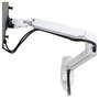 Ergotron LX Wall Monitor Arm, 1 Brazo, Pared, Blanco, 11.3 kg Capacidad, Pantallas 20-34 pulgadas, VESA 75x75-100x100 mm, LX Series