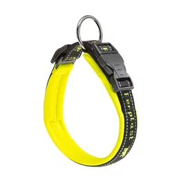 Ferplast Collar Sport Dog C25 45 Amarillo para Perros Ajustable Talla 35-45 cm Ancho 25 mm