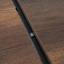 Mesa Extensible Marrón Metal-Madera Pax 138 X 85 X 76 cm