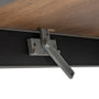 Mesa Extensible Marrón Metal-Madera Pax 138 X 85 X 76 cm
