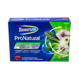 TERMATUSS pastillas 16comp.
