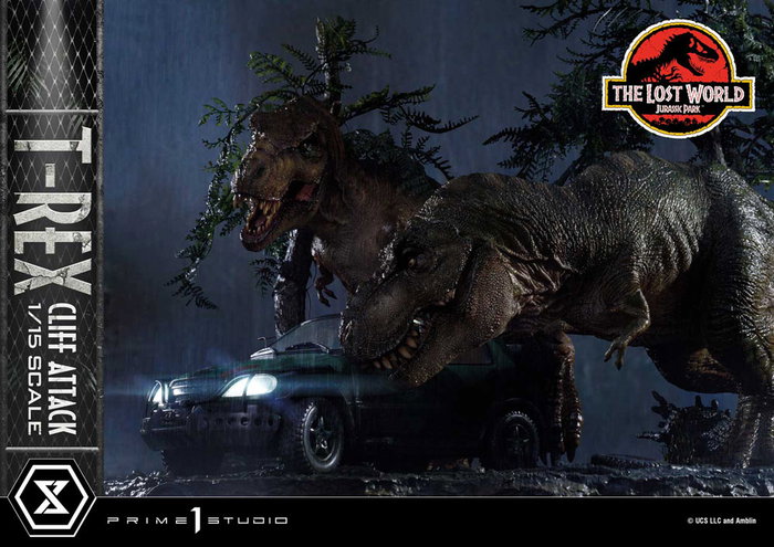 Jurassic World: The Lost World Estatua 1/15 T-Rex Cliff Attack 53 cm Jurassic World: The Lost World Estatua 1/15 T-Rex Cliff Attack 53 cm