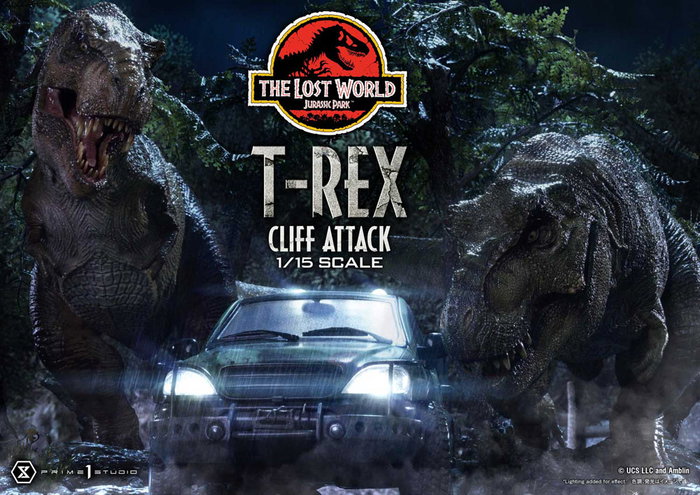 Jurassic World: The Lost World Estatua 1/15 T-Rex Cliff Attack 53 cm Jurassic World: The Lost World Estatua 1/15 T-Rex Cliff Attack 53 cm