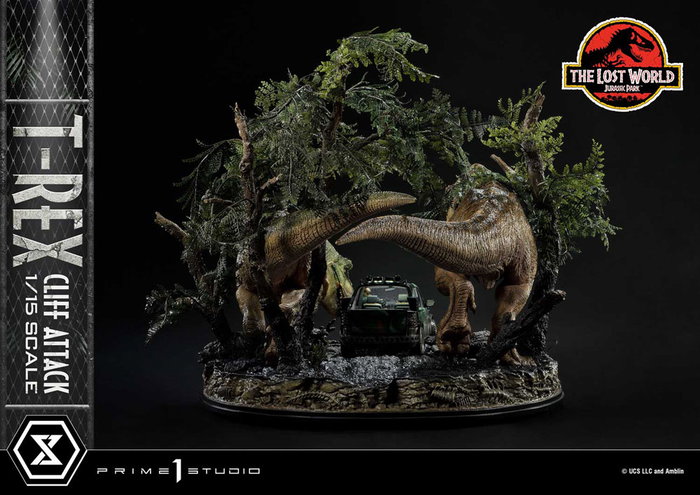 Jurassic World: The Lost World Estatua 1/15 T-Rex Cliff Attack 53 cm Jurassic World: The Lost World Estatua 1/15 T-Rex Cliff Attack 53 cm