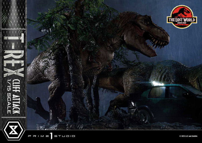 Jurassic World: The Lost World Estatua 1/15 T-Rex Cliff Attack 53 cm Jurassic World: The Lost World Estatua 1/15 T-Rex Cliff Attack 53 cm