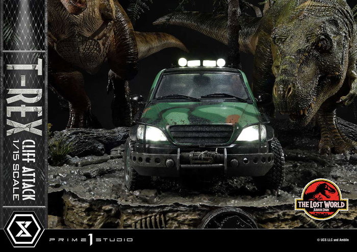 Jurassic World: The Lost World Estatua 1/15 T-Rex Cliff Attack 53 cm Jurassic World: The Lost World Estatua 1/15 T-Rex Cliff Attack 53 cm