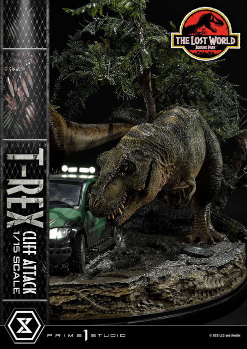 Jurassic World: The Lost World Estatua 1/15 T-Rex Cliff Attack 53 cm Jurassic World: The Lost World Estatua 1/15 T-Rex Cliff Attack 53 cm