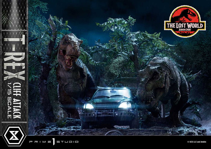Jurassic World: The Lost World Estatua 1/15 T-Rex Cliff Attack 53 cm Jurassic World: The Lost World Estatua 1/15 T-Rex Cliff Attack 53 cm