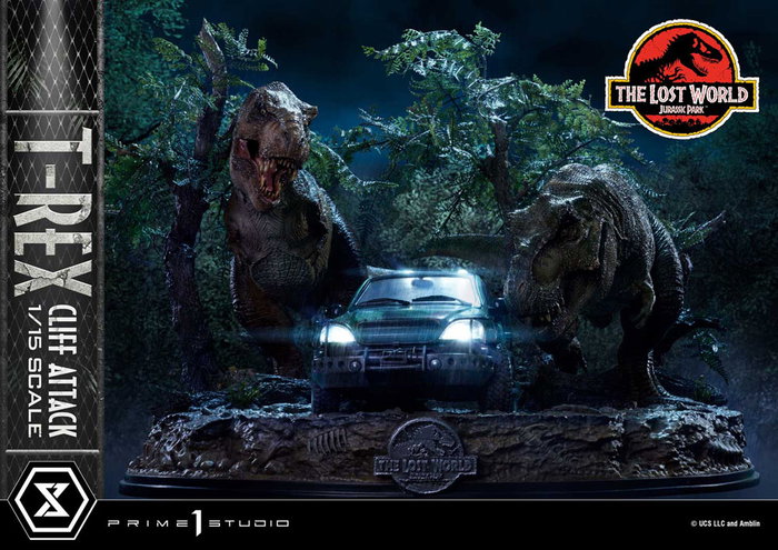 Jurassic World: The Lost World Estatua 1/15 T-Rex Cliff Attack 53 cm Jurassic World: The Lost World Estatua 1/15 T-Rex Cliff Attack 53 cm