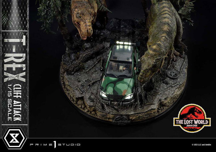 Jurassic World: The Lost World Estatua 1/15 T-Rex Cliff Attack 53 cm Jurassic World: The Lost World Estatua 1/15 T-Rex Cliff Attack 53 cm
