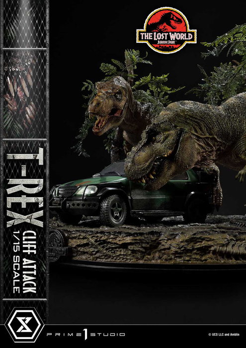 Jurassic World: The Lost World Estatua 1/15 T-Rex Cliff Attack 53 cm Jurassic World: The Lost World Estatua 1/15 T-Rex Cliff Attack 53 cm
