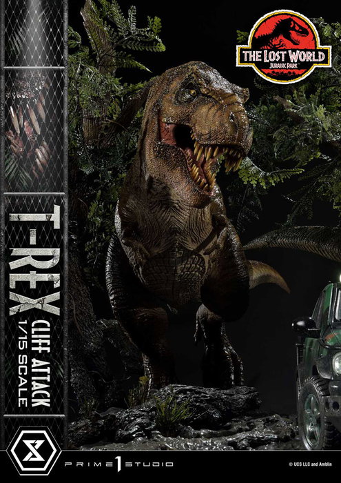 Jurassic World: The Lost World Estatua 1/15 T-Rex Cliff Attack 53 cm Jurassic World: The Lost World Estatua 1/15 T-Rex Cliff Attack 53 cm