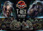 Jurassic World: The Lost World Estatua 1/15 T-Rex Cliff Attack 53 cm