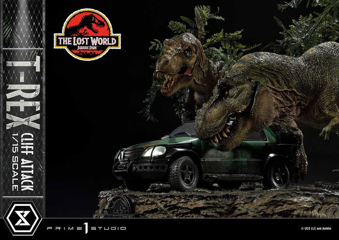 Jurassic World: The Lost World Estatua 1/15 T-Rex Cliff Attack 53 cm Jurassic World: The Lost World Estatua 1/15 T-Rex Cliff Attack 53 cm