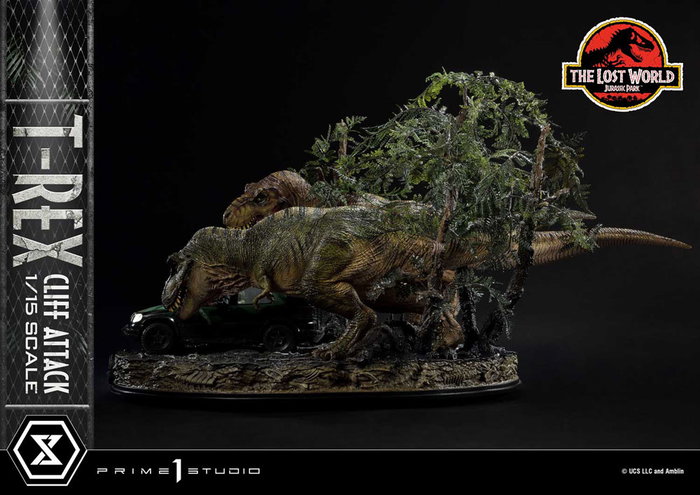 Jurassic World: The Lost World Estatua 1/15 T-Rex Cliff Attack 53 cm Jurassic World: The Lost World Estatua 1/15 T-Rex Cliff Attack 53 cm