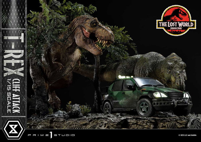 Jurassic World: The Lost World Estatua 1/15 T-Rex Cliff Attack 53 cm Jurassic World: The Lost World Estatua 1/15 T-Rex Cliff Attack 53 cm