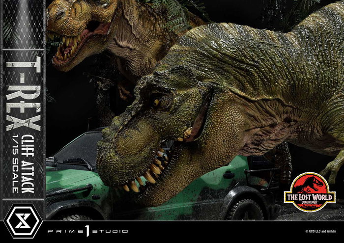 Jurassic World: The Lost World Estatua 1/15 T-Rex Cliff Attack 53 cm Jurassic World: The Lost World Estatua 1/15 T-Rex Cliff Attack 53 cm