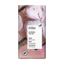 Vivani Chocolate Negro con Almendras Ecológico 100g