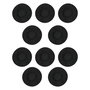 Jabra Kit de Espuma de Reemplazo para Auriculares BIZ 2300, Almohadillas Foam Talla L, Negro, Referencia 14101-38 (Paquete de 10 Unidades)