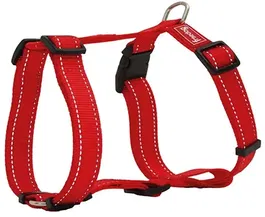 Freedog Arnés Nylon Reflect Rojo 10 mm X 20-36 cm para Perros
