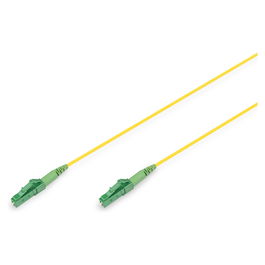 Digitus LWL Patchkabel LC -> LC 5.00m Singlemode Simplex OS2 Cable de Fibra Óptica Monomodo Amarillo 5m