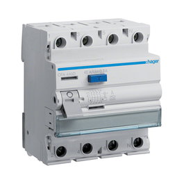 Hager CFA440D Interruptor diferencial 4 polos 40A 300mA Tipo A