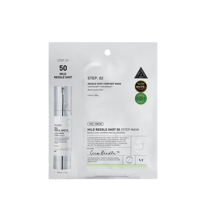 VT Cosmetics Reedle Shot 50 2-Step Mask