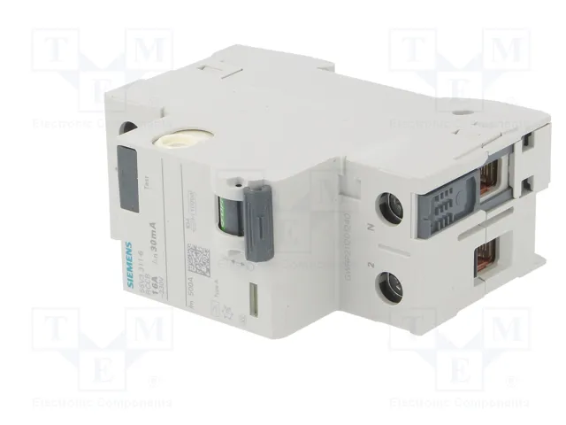 SIEMENS 5SV3311-6 Interruptor Diferencial 16A 30mA 1+N