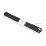 DeLOCK Funda trenzada de protección EMI con cremallera, 1 m x 30 mm, Negro