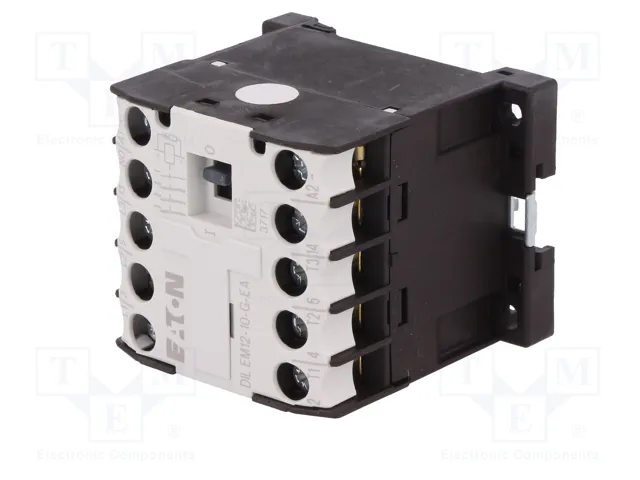 EATON ELECTRIC Contactor DILEM 3-polar 12A 24VDC EATON ELECTRIC Contactor DILEM 3-polar 12A 24VDC