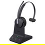 Yealink WH64 Auriculares DECT para Workstation Mono Diadema Supraaural, Inalámbrico/Alámbrico, USB-C, Bluetooth 5.3, 41h Batería, Negro - Oficina/Call Center