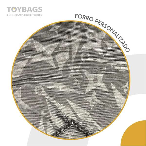 Toybags Portatodo Estuche Naruto Gamer Case, Textil, para material escolar, 9x20x7 cm, Niños +7 años