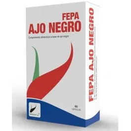 Fepadiet Fepa-Ajo Negro 2000 Mg 60 Cápsulas - Complemento Alimenticio para Función Cardiovascular