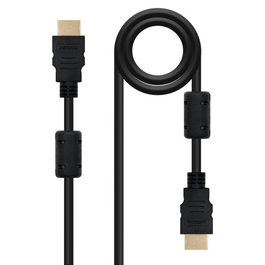 Nanocable Cable HDMI v1.3 con Ferrita, Conector Macho a Macho, 7.0 m