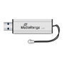 MEDIARANGE MR916 USB 3.2 de 32 GB Negro/Plata