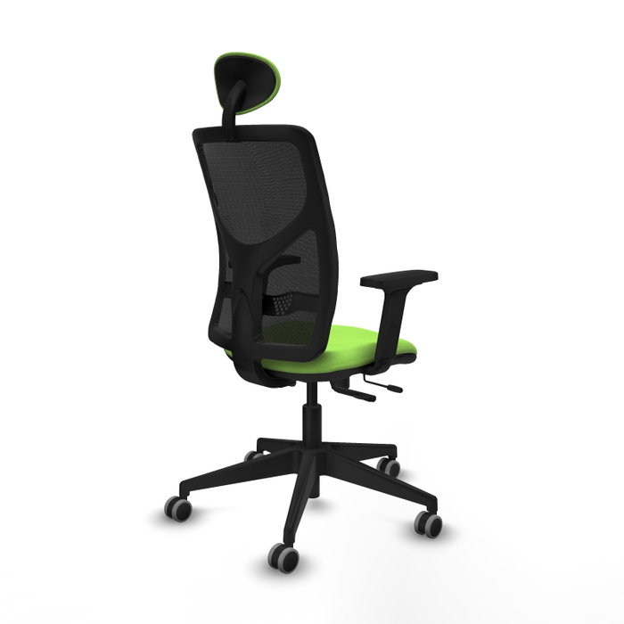 PIQUERAS Y CRESPO Silla de oficina Motilla con mecanismo Sincro/Traslack, Pistacho y Negro PIQUERAS Y CRESPO Silla de oficina Motilla con mecanismo Sincro/Traslack, Pistacho y Negro