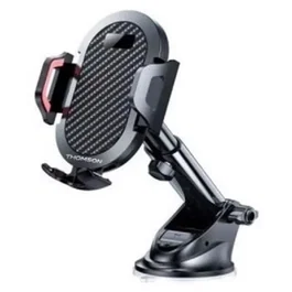 Thomson THO3513767502009 Soporte para Teléfono con Ventosa y Rotación de 360°, Brazo Telescópico