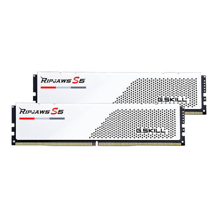G.Skill Ripjaws S5 96 GB (2x 48 GB) DDR5-6000 DIMM F5-6000J3036F48GX2-RS5W G.Skill Ripjaws S5 96 GB (2x 48 GB) DDR5-6000 DIMM F5-6000J3036F48GX2-RS5W