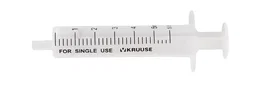 Kruuse Jeringa Desechable 3 Cuerpos Cono Concéntrico 20ml (50 Unidades)