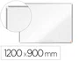 NOBO Pizarra Blanca Magnética Premium Plus con Marco de Aluminio 120x90 cm