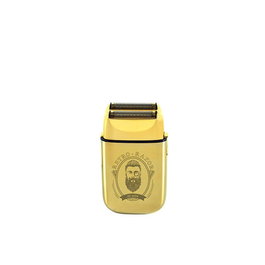 Perfect Beauty Máquina De Afeitado Retro Razor Gold Profesional para Barba y Cuello, Corte Preciso y Suave