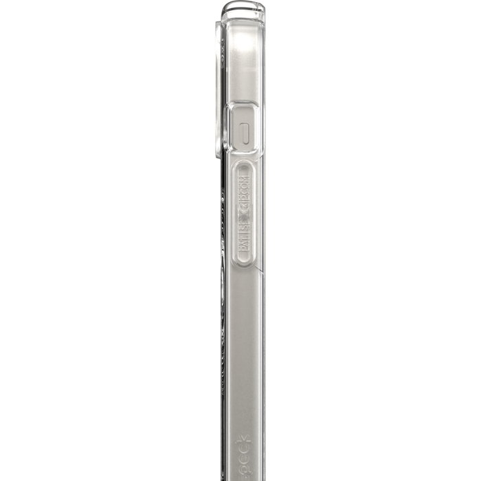 Speck Presidio Perfect Clear + Ms para iPhone 14 Plus e iPhone 15 Plus, Transparente