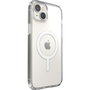 Speck Presidio Perfect Clear + Ms para iPhone 14 Plus e iPhone 15 Plus, Transparente