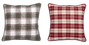 DKD Home Decor Fundas para Cojín de Algodón 45x45 cm, Surtido de 2 Colores