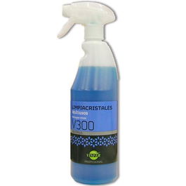 Vinfer Limpiacristales V300 Profesional Botella 750 mL Azul