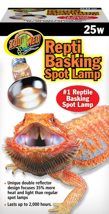 ZooMed Repti Basking Spot Lamp Foco de Calor 25WT ZooMed Repti Basking Spot Lamp Foco de Calor 25WT